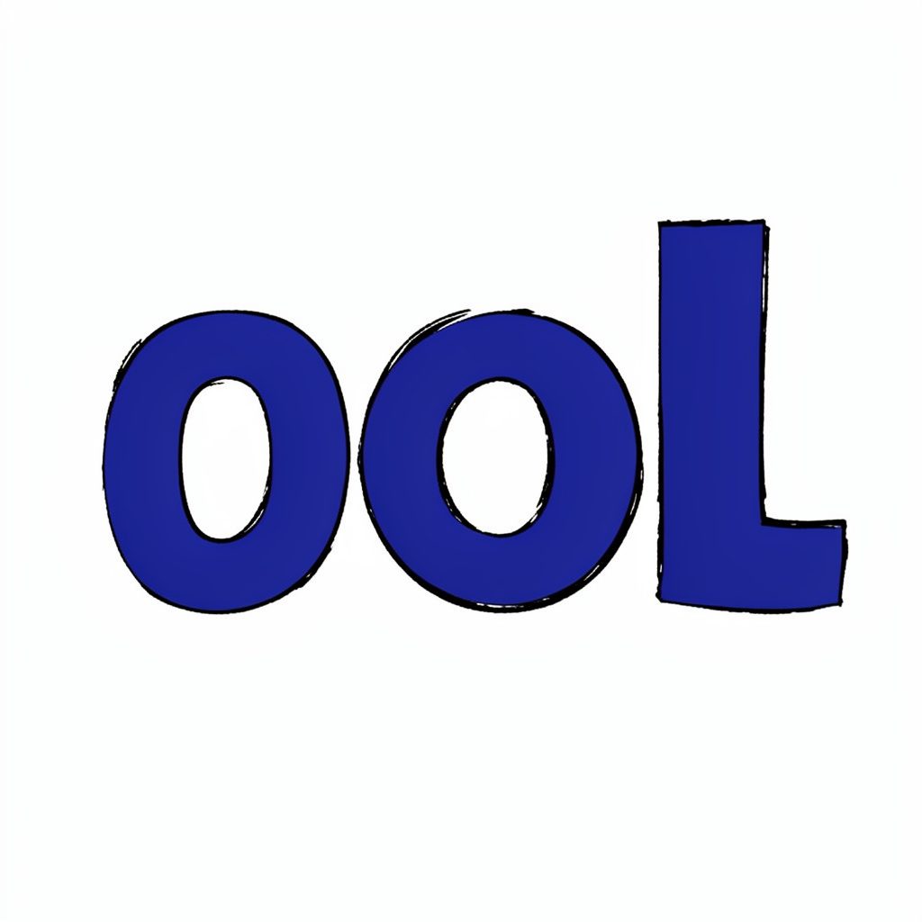 Logotipo circular en tono ámbar y azul marino con un trazo de tinta que sugiere un ojo abierto entre nubes, estilo dibujo a mano